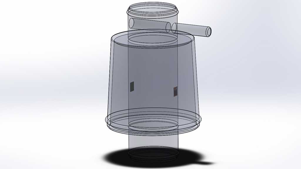 celda de carga de columna o de bote