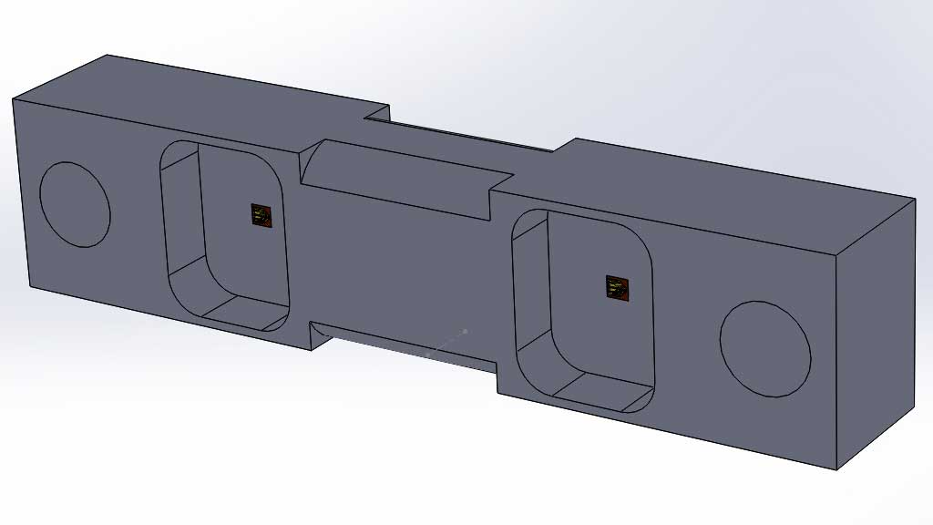 celda de carga de doble apoyo