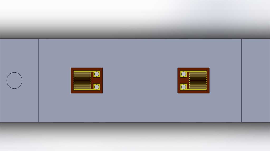 construcción de una galga extensometrica